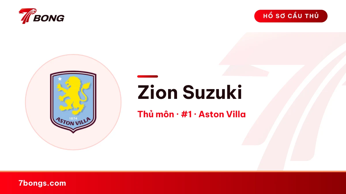 Zion Suzuki — Aston Villa