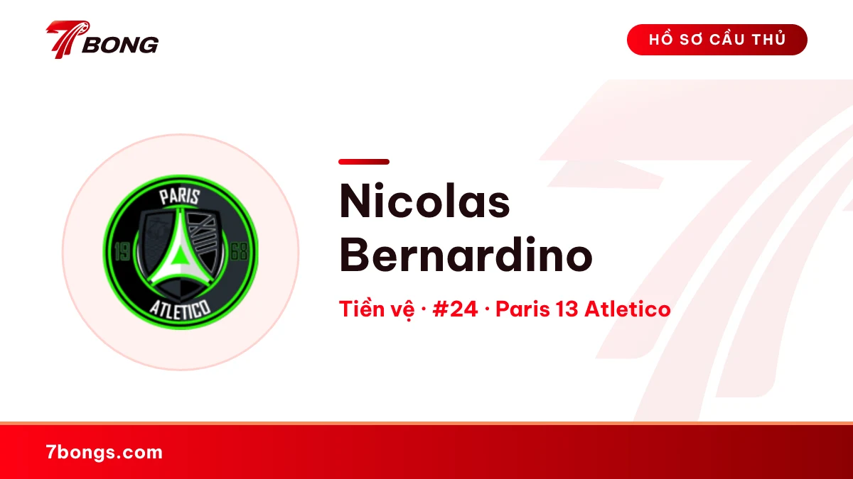 Nicolas Bernardino — Paris 13 Atletico