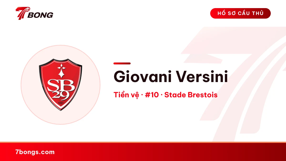 Giovani Versini — Stade Brestois