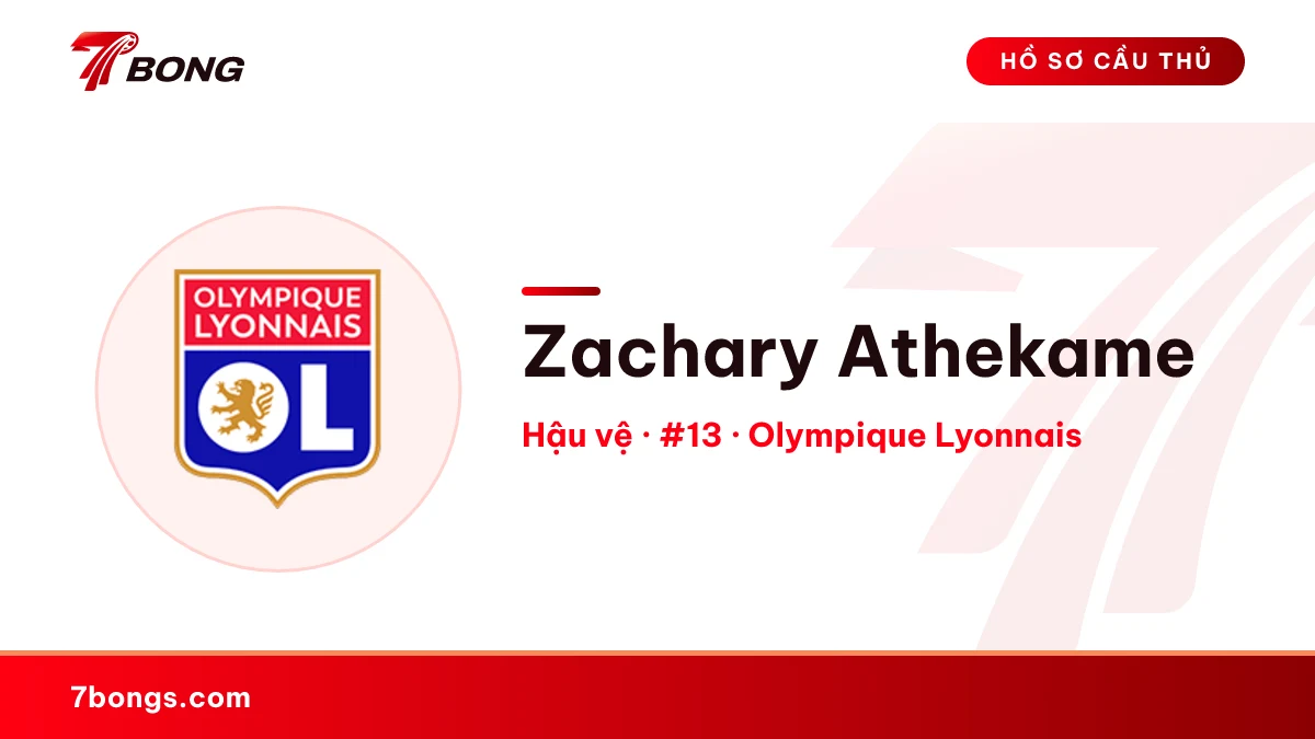 Zachary Athekame — Olympique Lyonnais