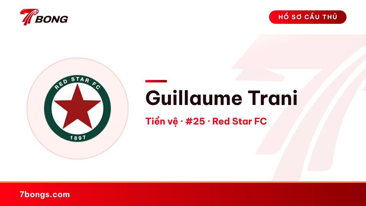 Guillaume Trani — Red Star FC
