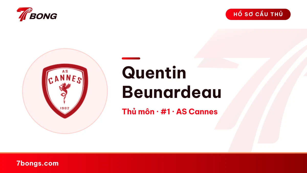 Quentin Beunardeau — AS Cannes