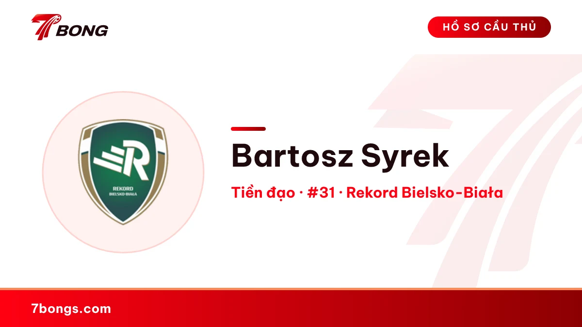 Bartosz  Syrek — Rekord Bielsko-Biała