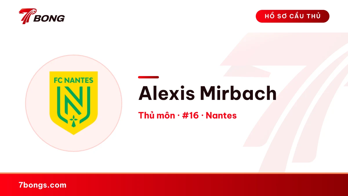 Alexis Mirbach — Nantes