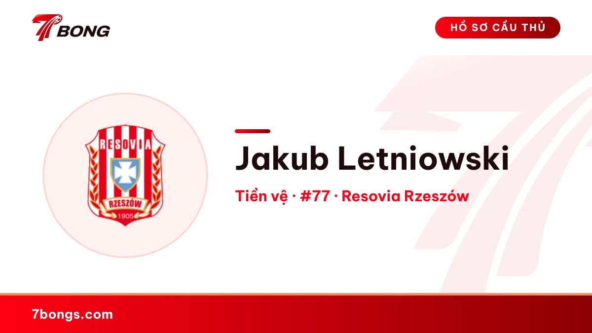 Jakub Letniowski — Resovia Rzeszów