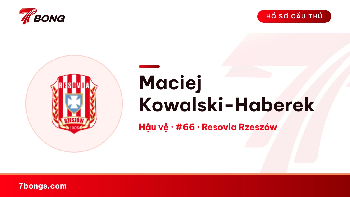 Maciej Kowalski-Haberek — Resovia Rzeszów