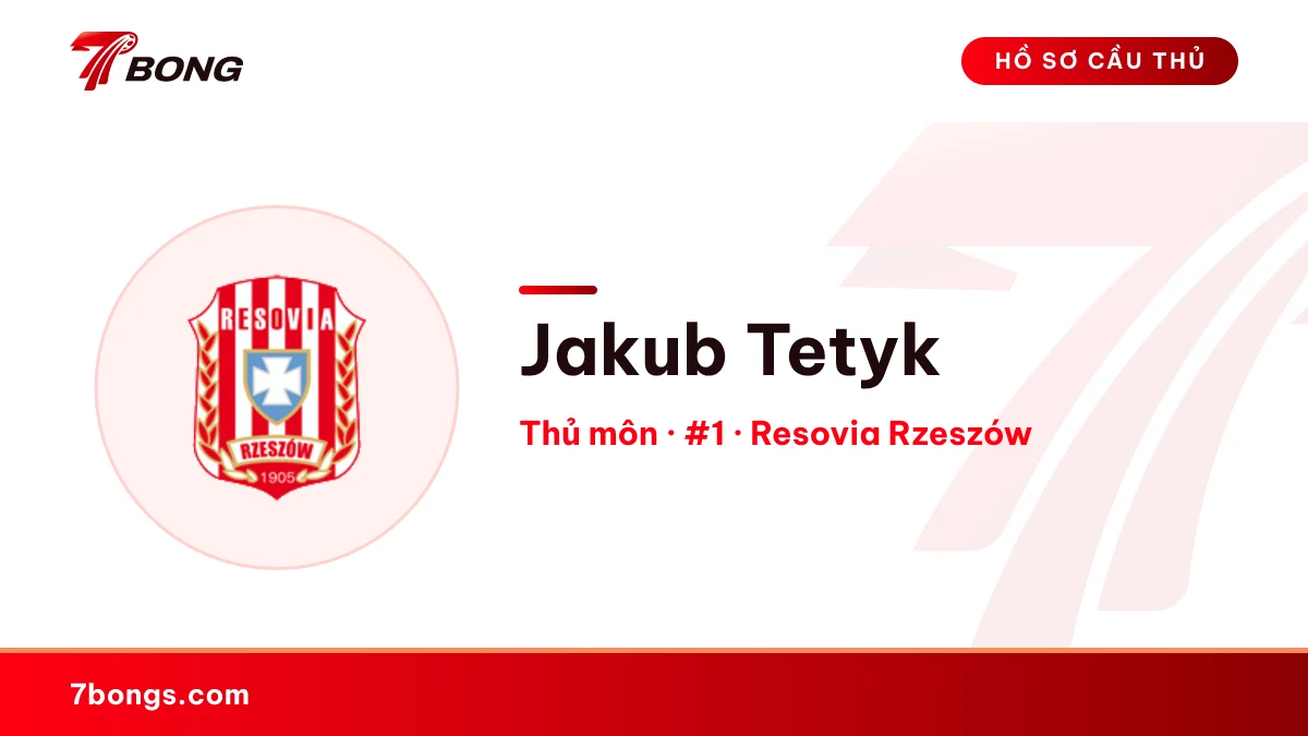 Jakub Tetyk — Resovia Rzeszów