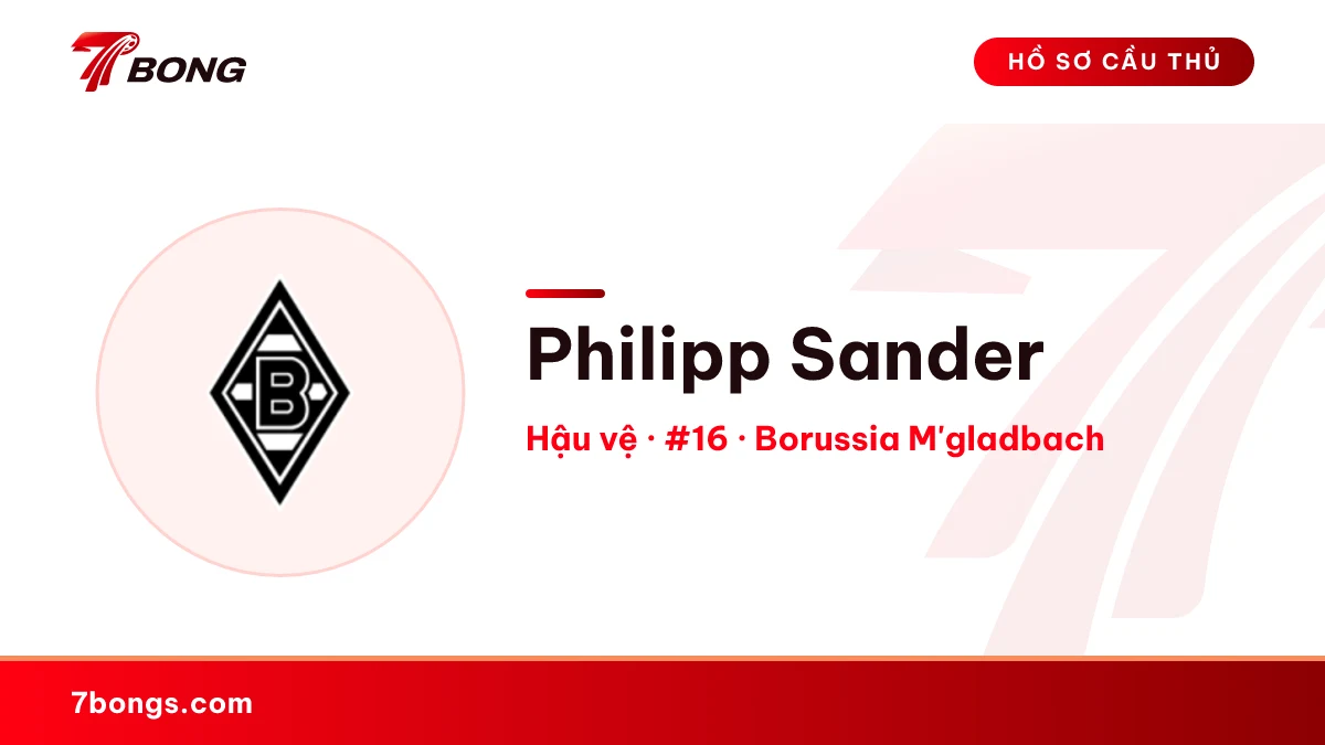 Philipp Sander — Borussia M'gladbach