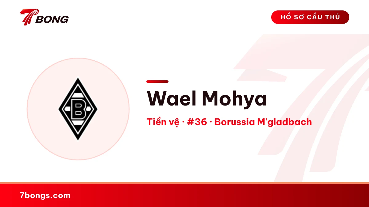 Wael Mohya — Borussia M'gladbach