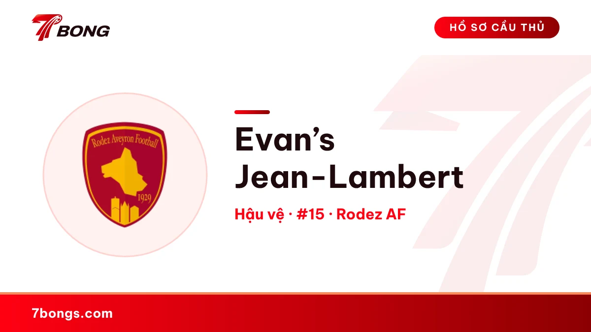 Evan’s Jean-Lambert — Rodez AF