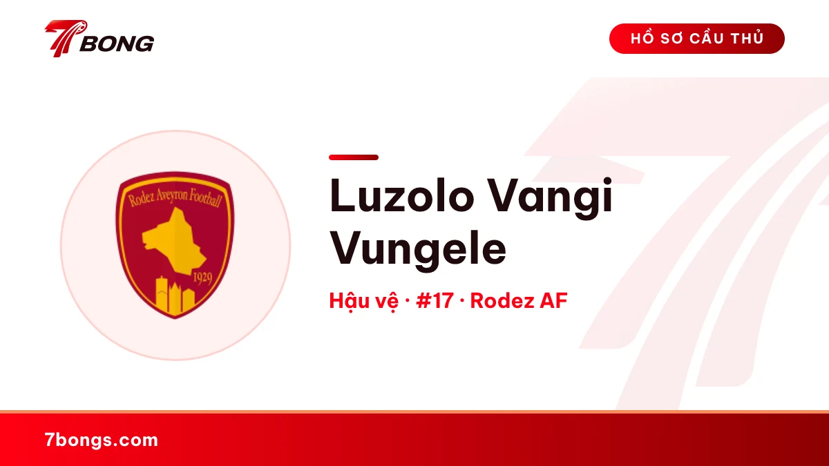 Luzolo Vangi Vungele — Rodez AF