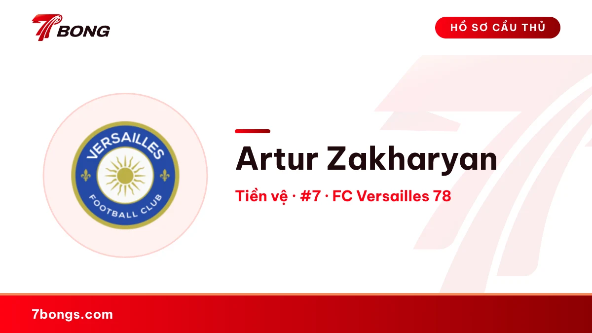 Artur Zakharyan — FC Versailles 78