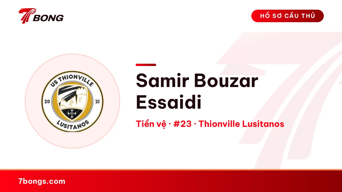 Samir Bouzar Essaidi — Thionville Lusitanos