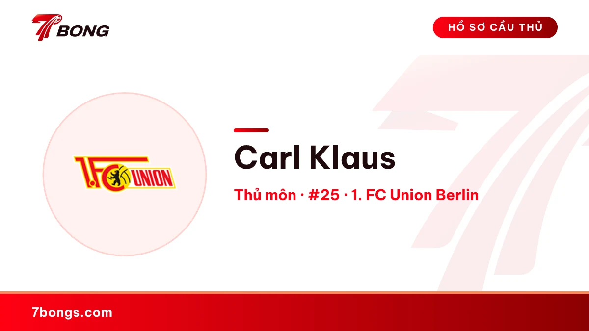 Carl Klaus — 1. FC Union Berlin