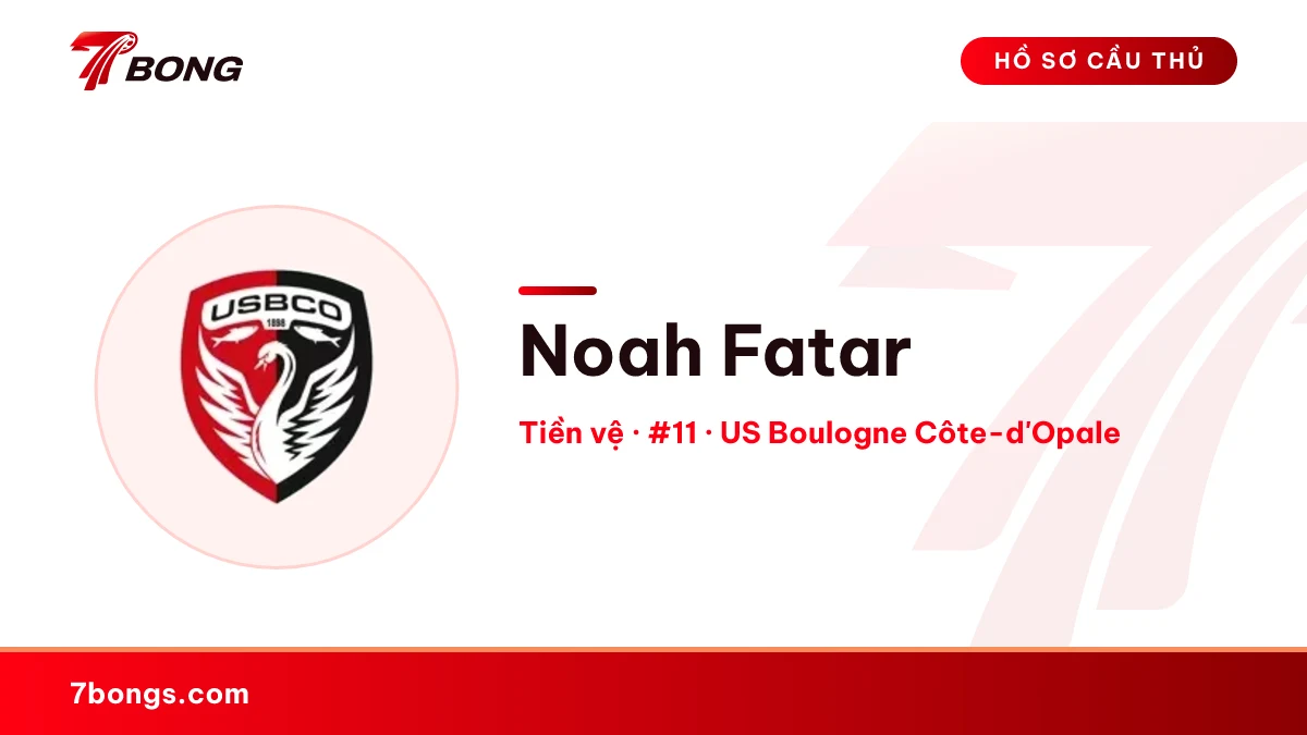 Noah Fatar — US Boulogne Côte-d'Opale