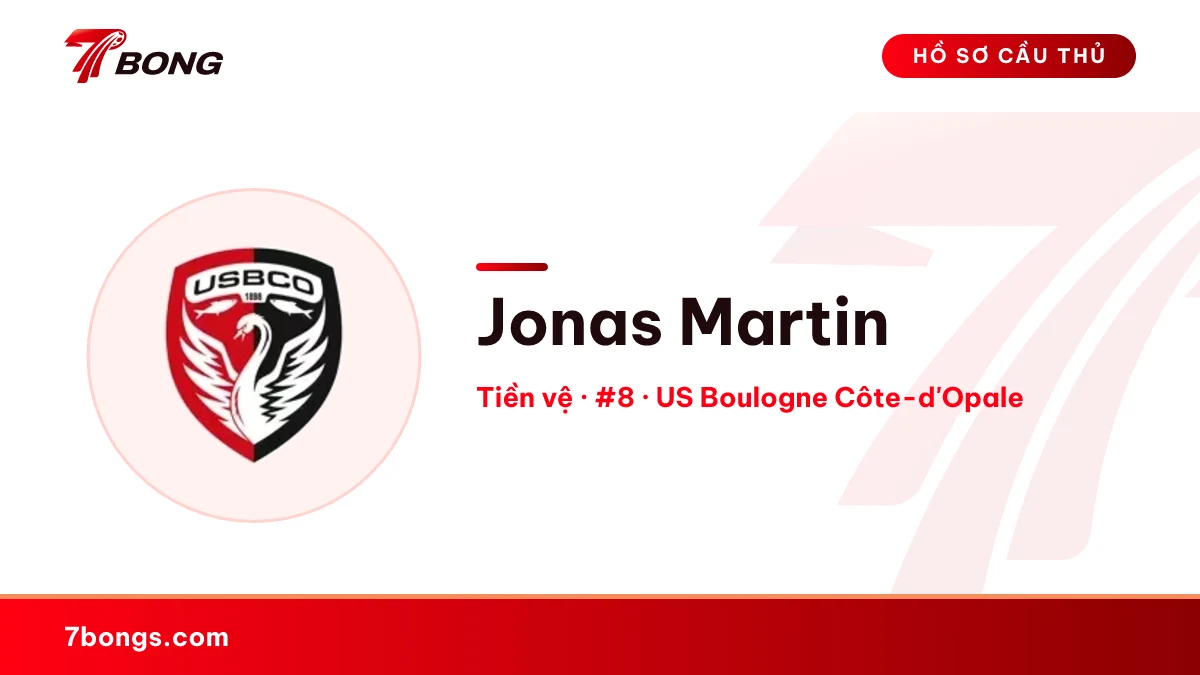Jonas Martin — US Boulogne Côte-d'Opale