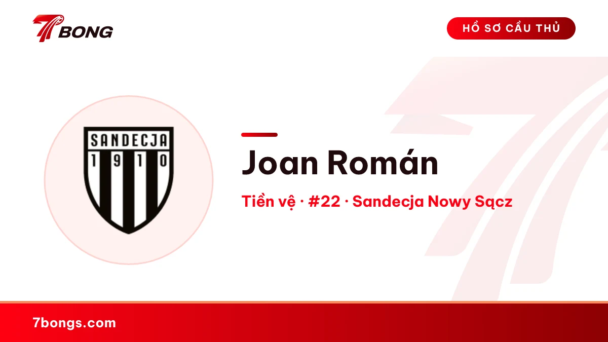 Joan Román — Sandecja Nowy Sącz
