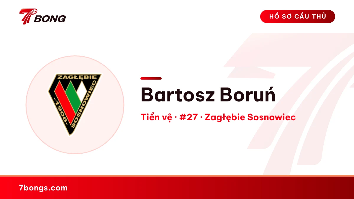 Bartosz Boruń — Zagłębie Sosnowiec