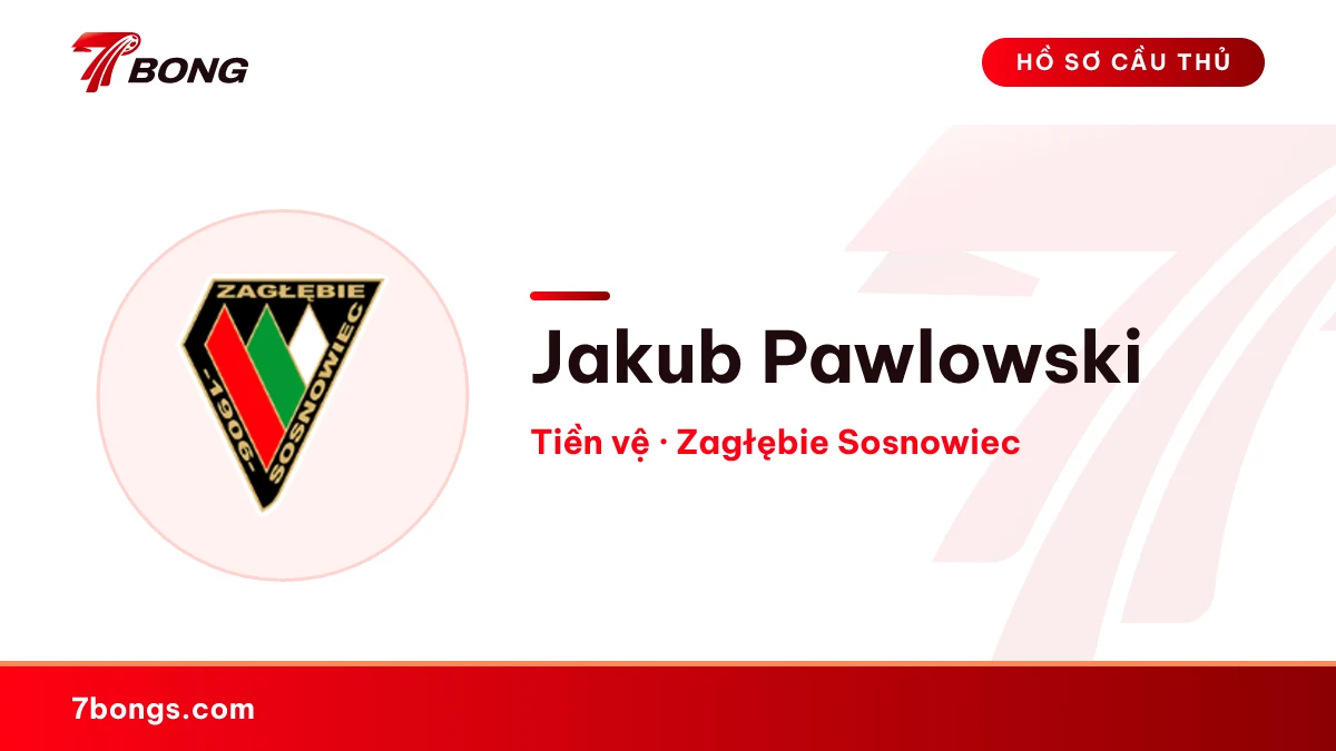 Jakub Pawlowski — Zagłębie Sosnowiec