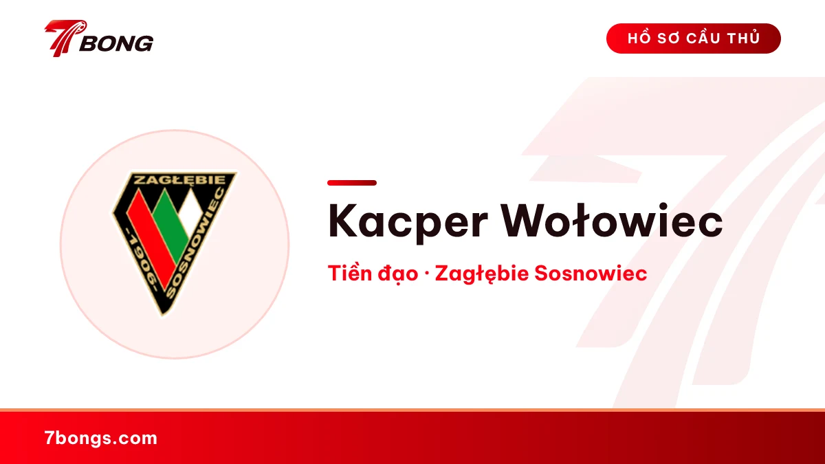 Kacper Wołowiec — Zagłębie Sosnowiec