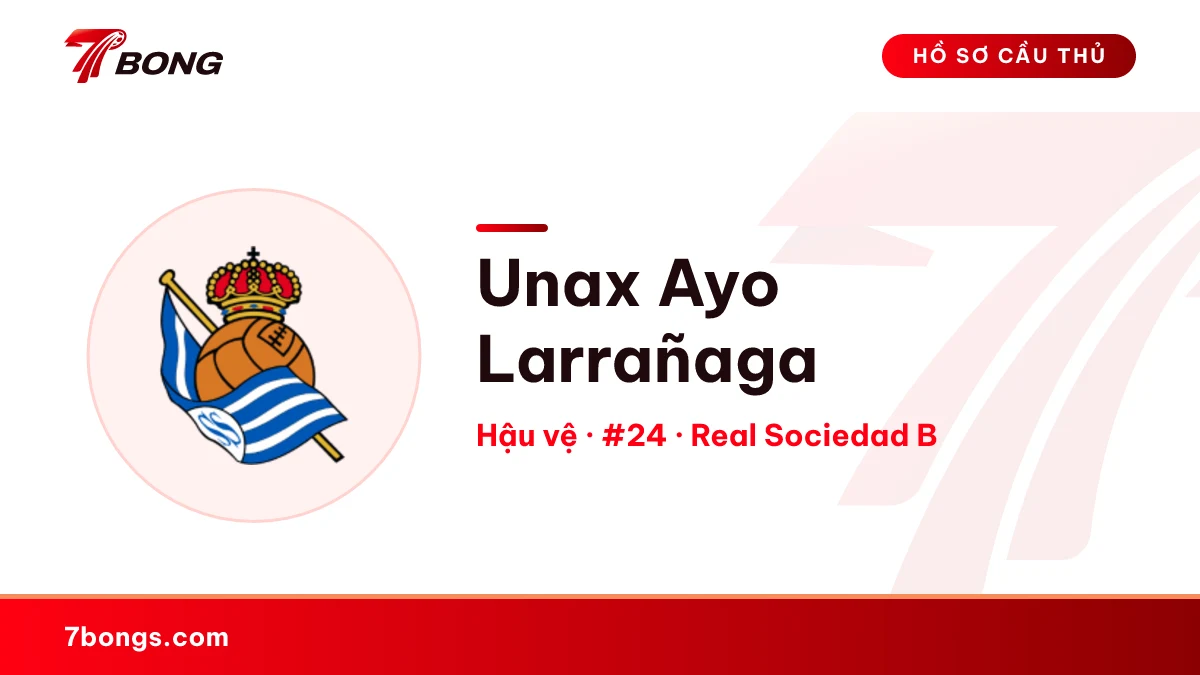 Unax Ayo Larrañaga — Real Sociedad B