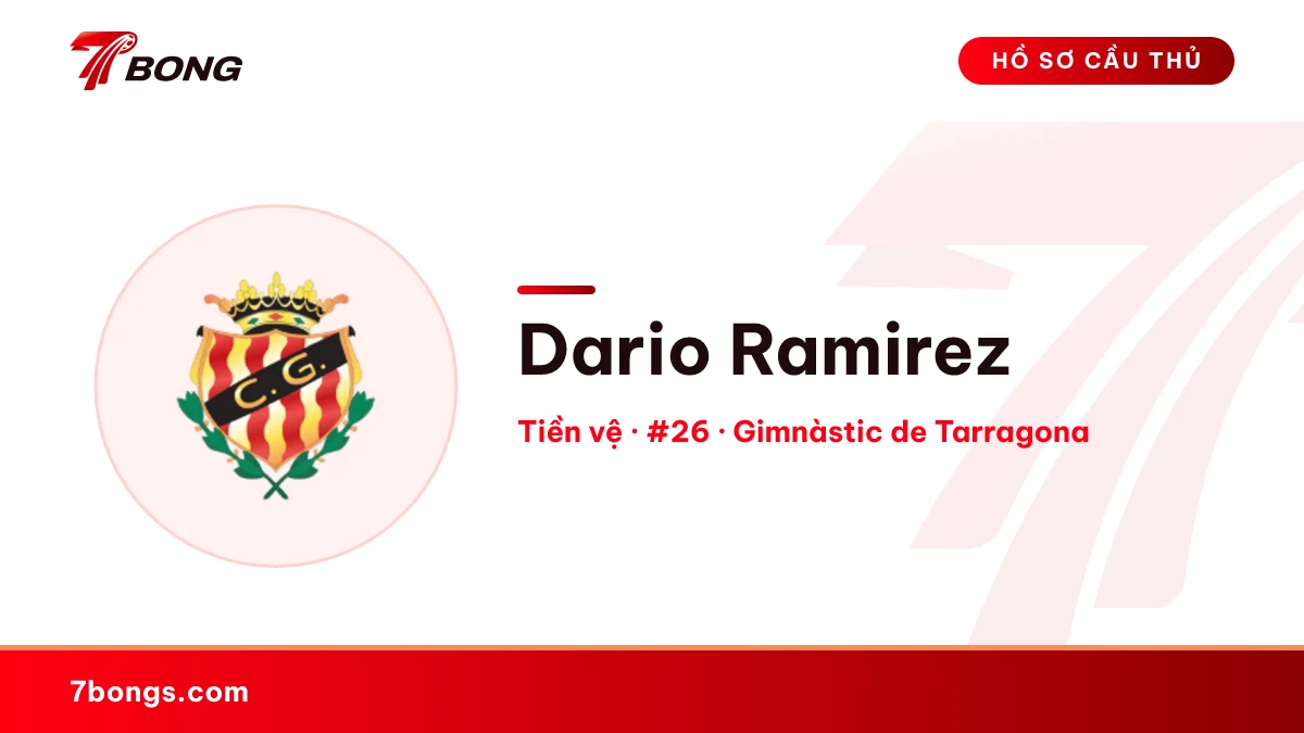 Dario Ramirez — Gimnàstic de Tarragona