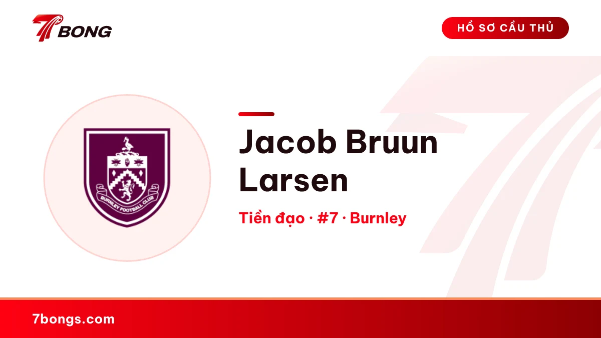 Jacob Bruun Larsen — Burnley