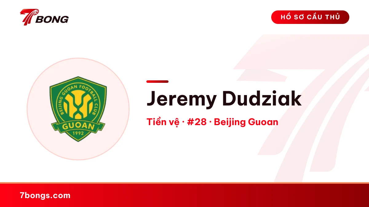 Jeremy Dudziak — Beijing Guoan