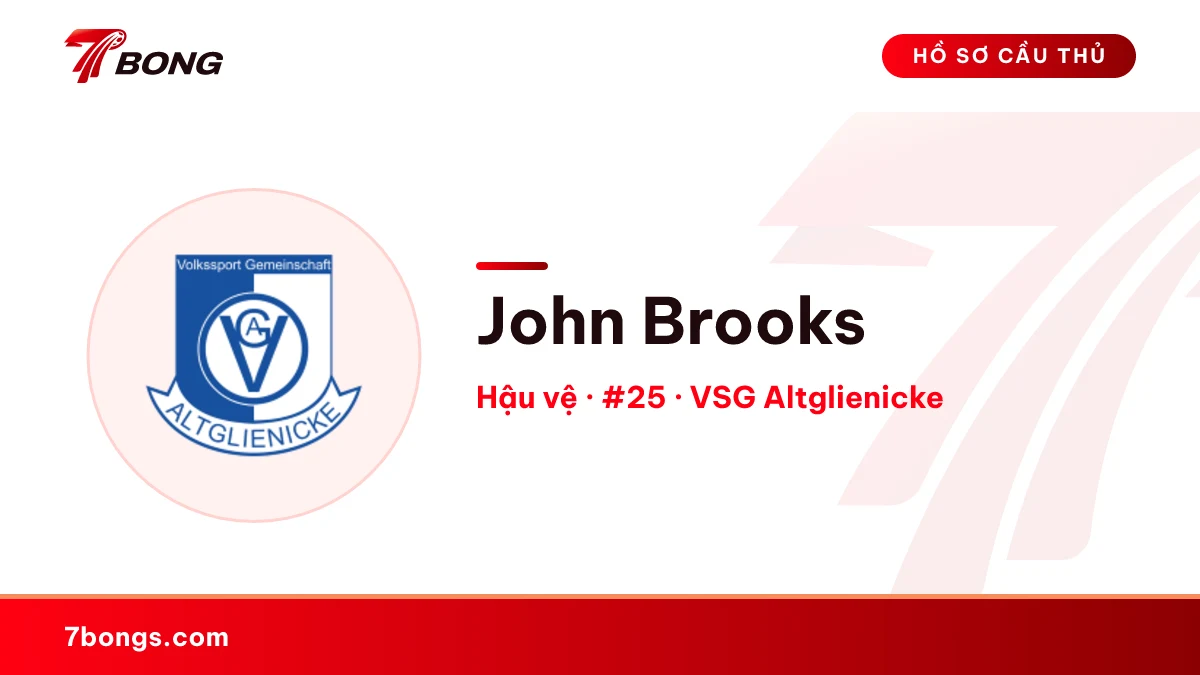 John Brooks — VSG Altglienicke