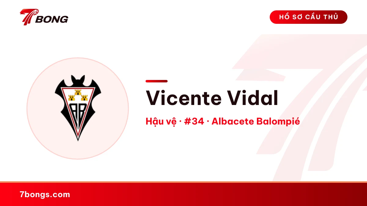 Vicente Vidal — Albacete Balompié