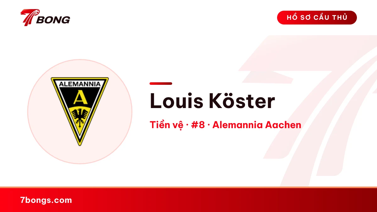 Louis Köster — Alemannia Aachen