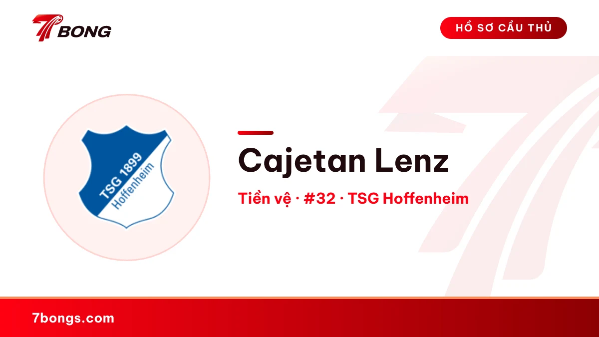 Cajetan Lenz — TSG Hoffenheim
