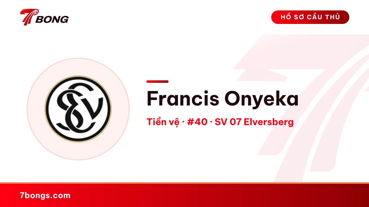 Francis Onyeka — SV 07 Elversberg