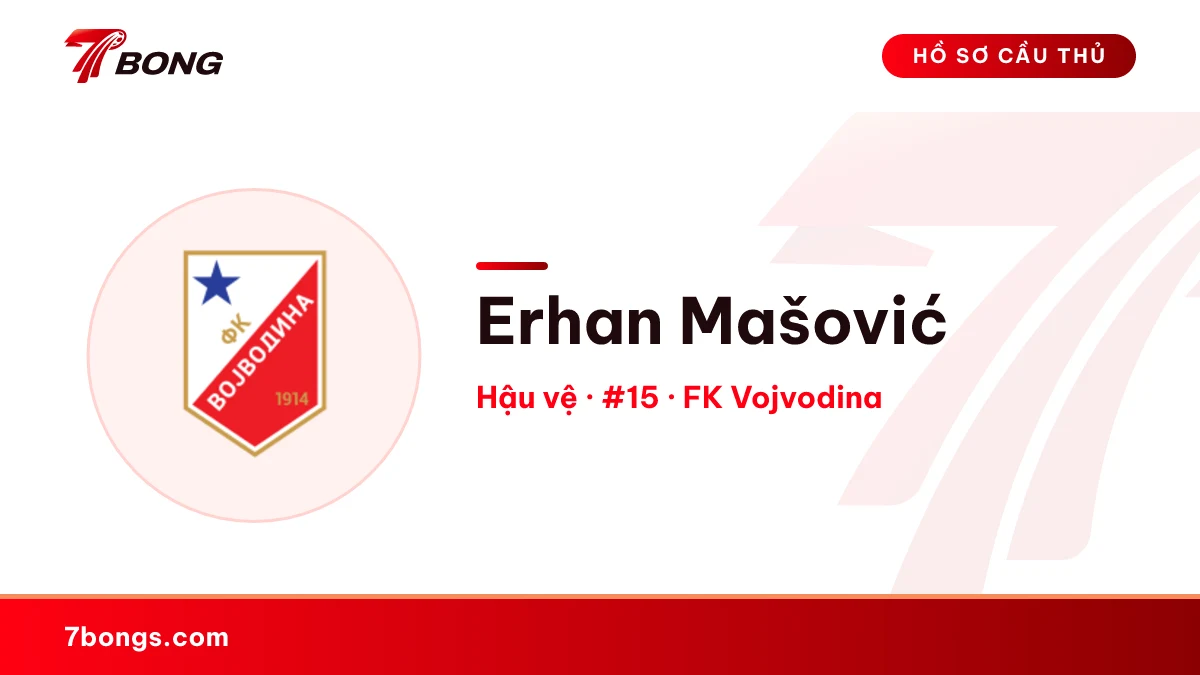 Erhan Mašović — FK Vojvodina