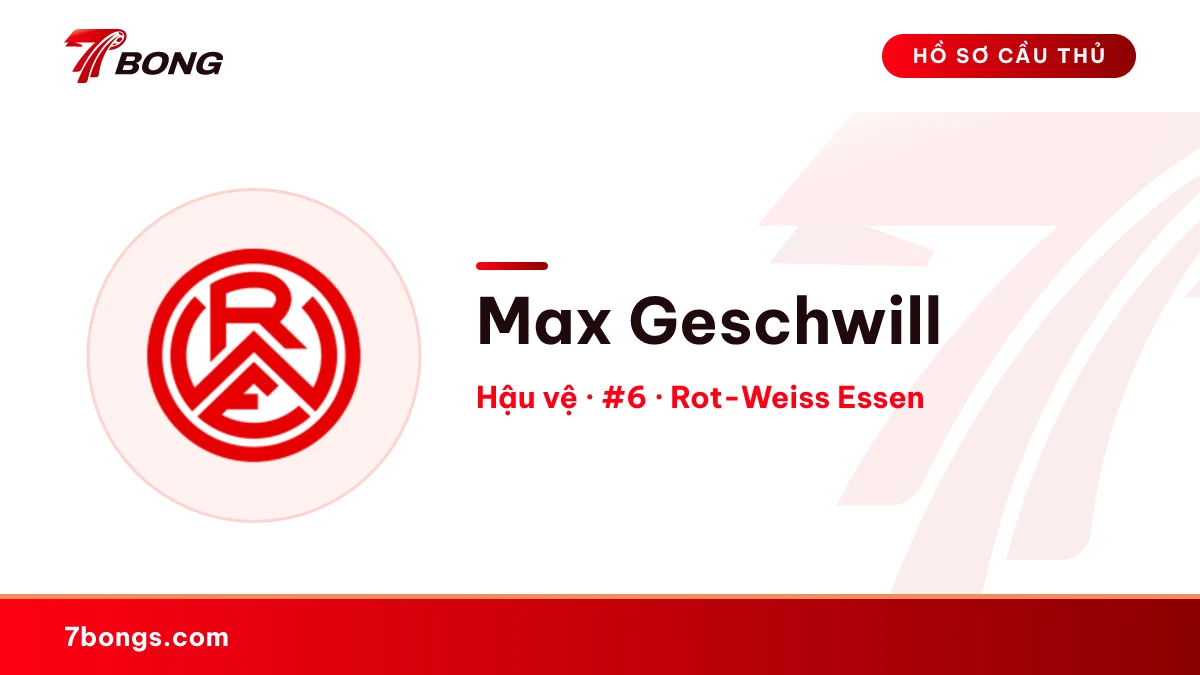 Max Geschwill — Rot-Weiss Essen
