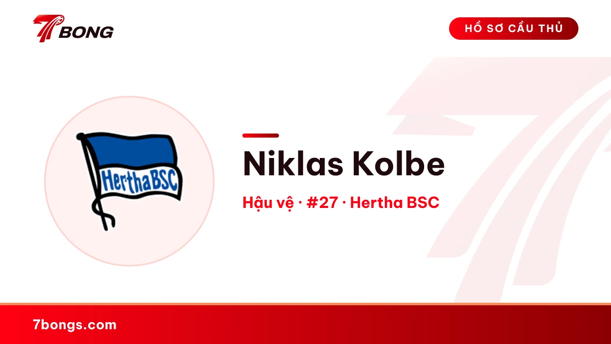 Niklas Kolbe — Hertha BSC
