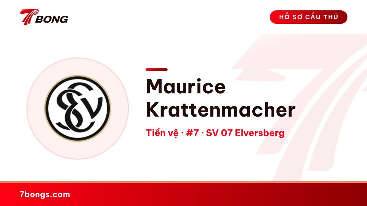 Maurice Krattenmacher — SV 07 Elversberg