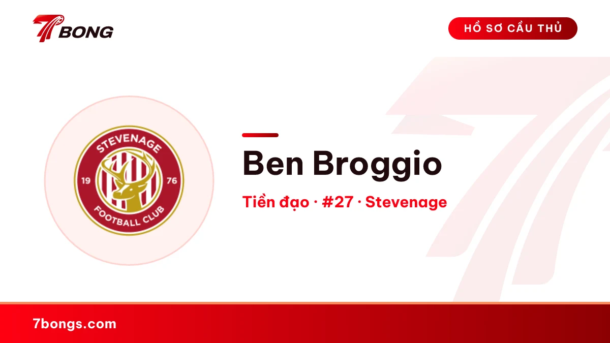 Ben Broggio — Stevenage