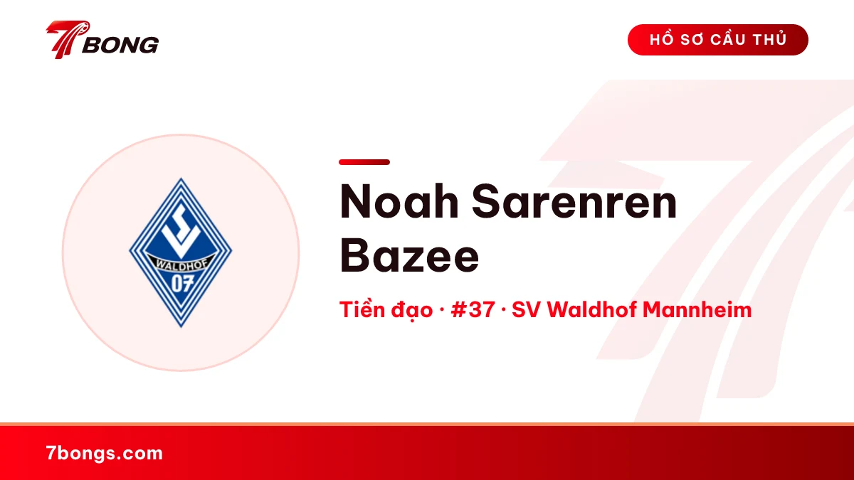 Noah Sarenren Bazee — SV Waldhof Mannheim