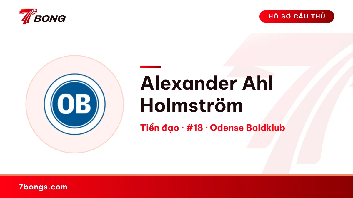 Alexander Ahl Holmström — Odense Boldklub