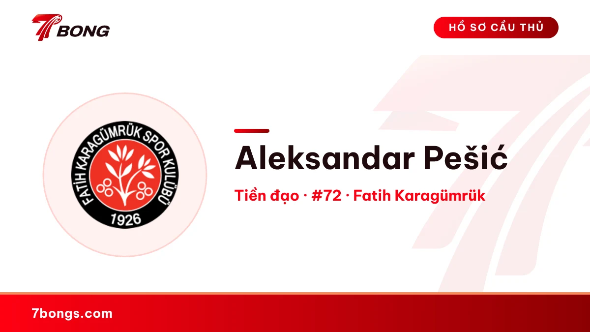 Aleksandar Pešić — Fatih Karagümrük