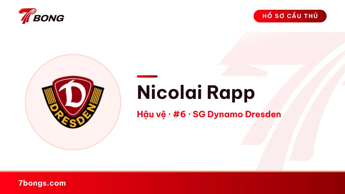 Nicolai Rapp — SG Dynamo Dresden