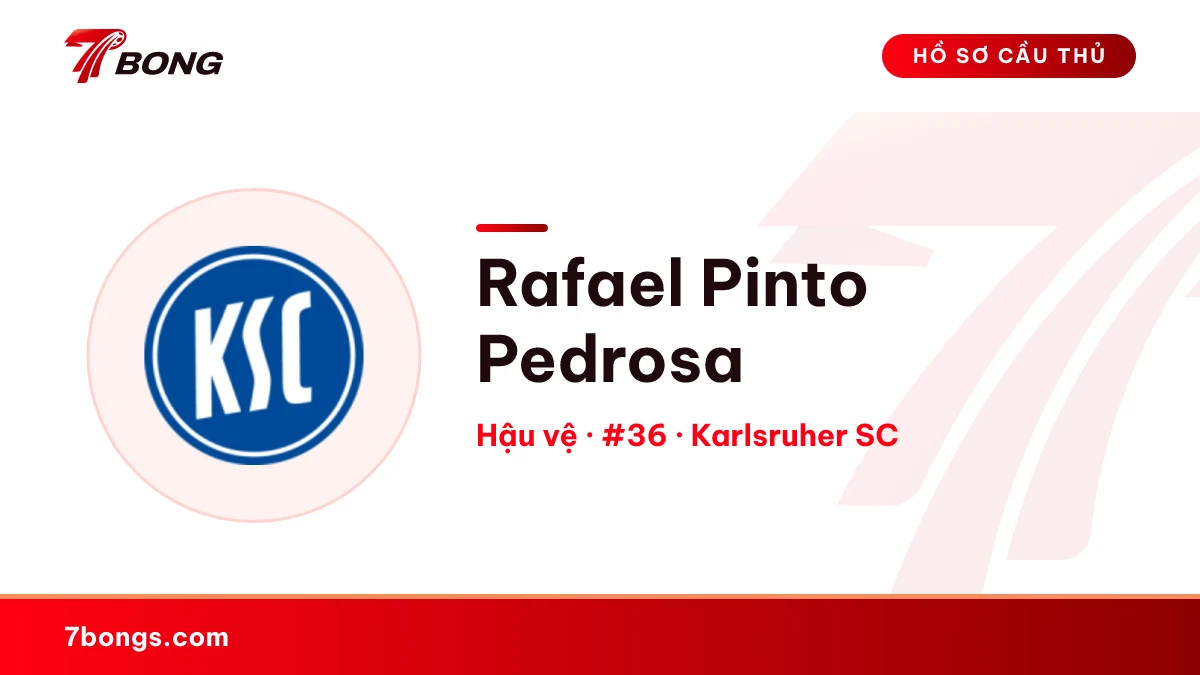 Rafael Pinto Pedrosa — Karlsruher SC