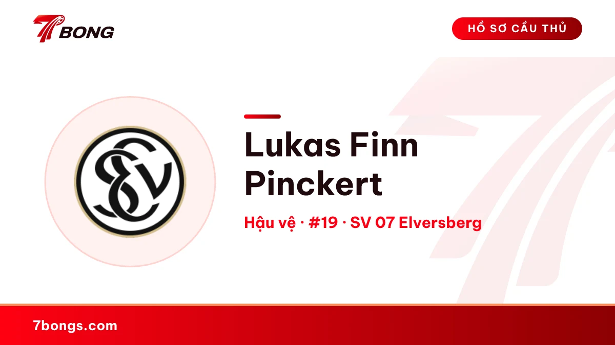 Lukas Finn Pinckert — SV 07 Elversberg