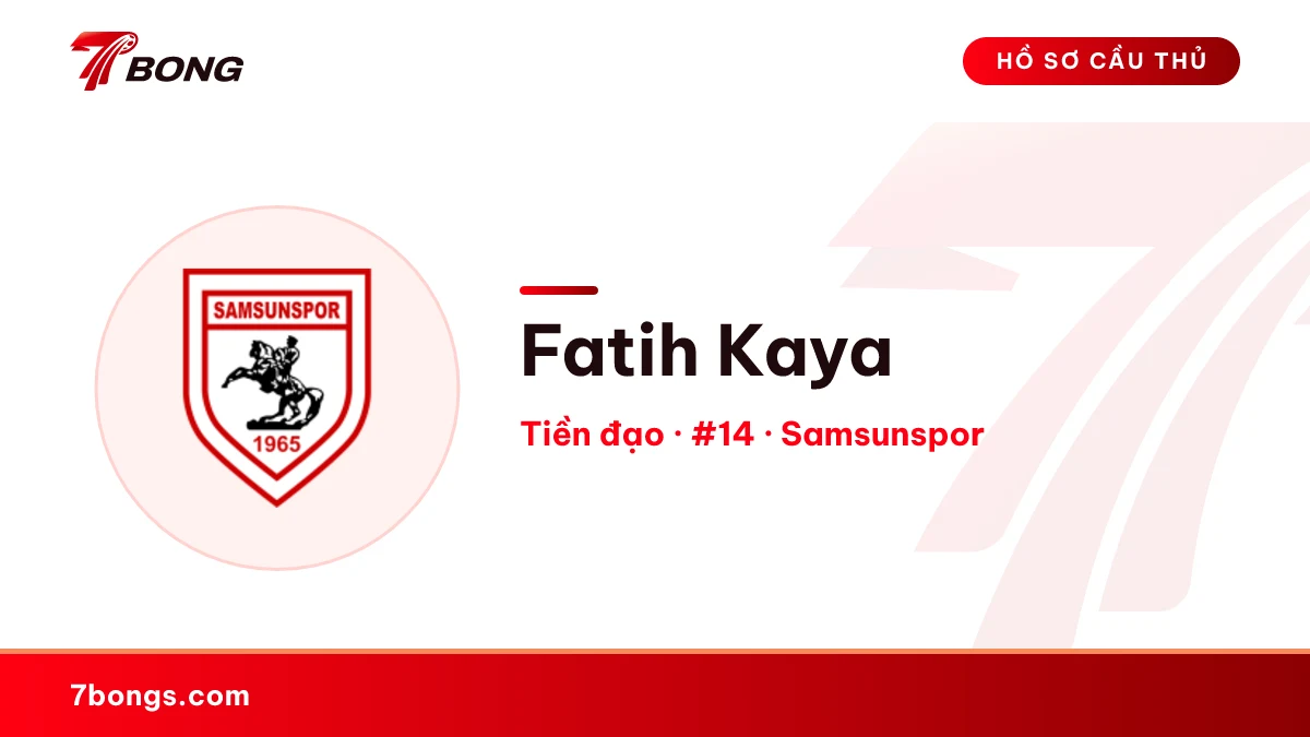 Fatih Kaya — Samsunspor