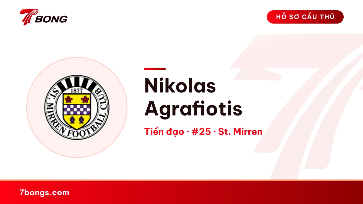 Nikolas Agrafiotis — St. Mirren