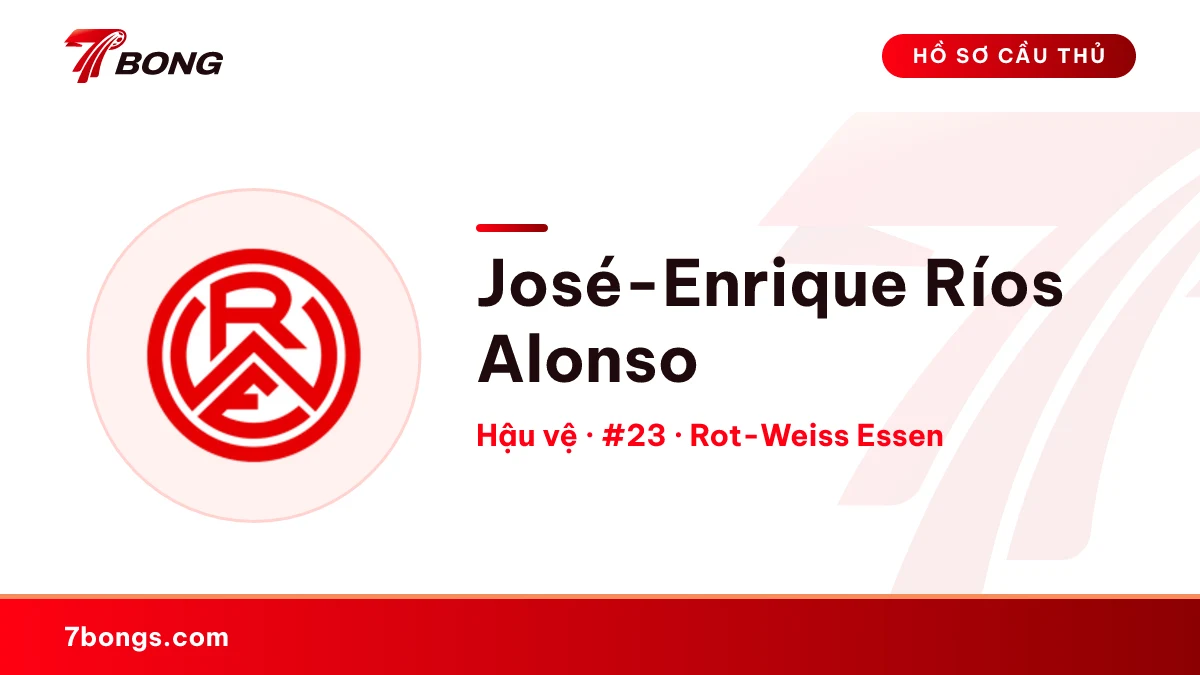 José-Enrique Ríos Alonso — Rot-Weiss Essen