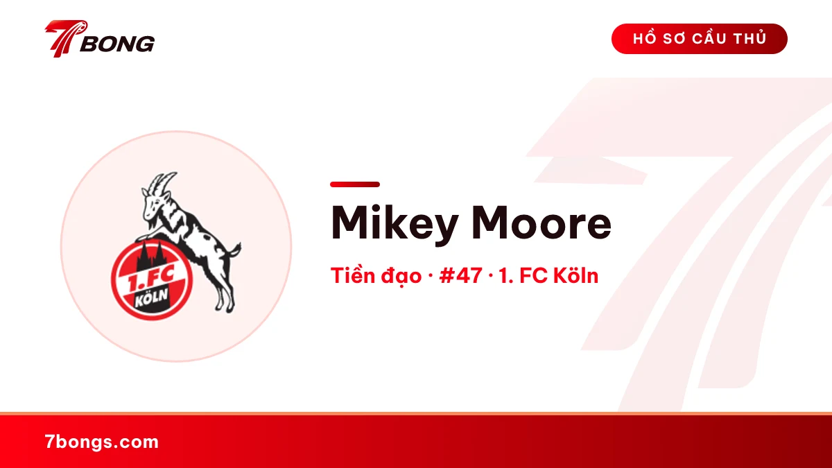 Mikey Moore — 1. FC Köln
