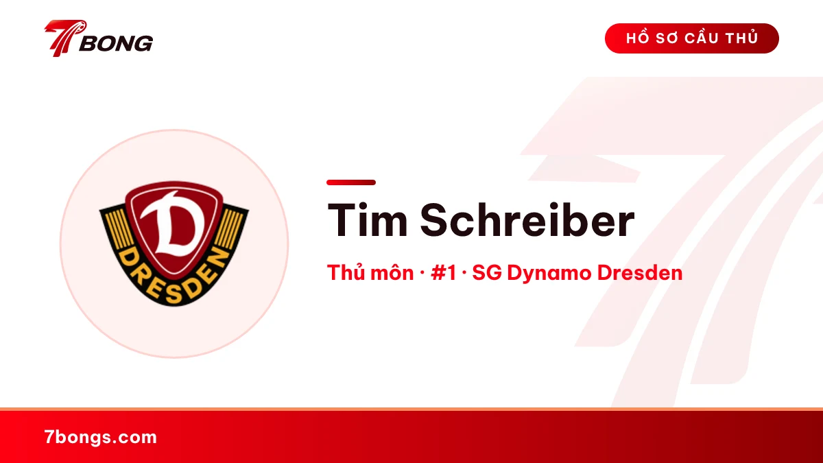 Tim Schreiber — SG Dynamo Dresden