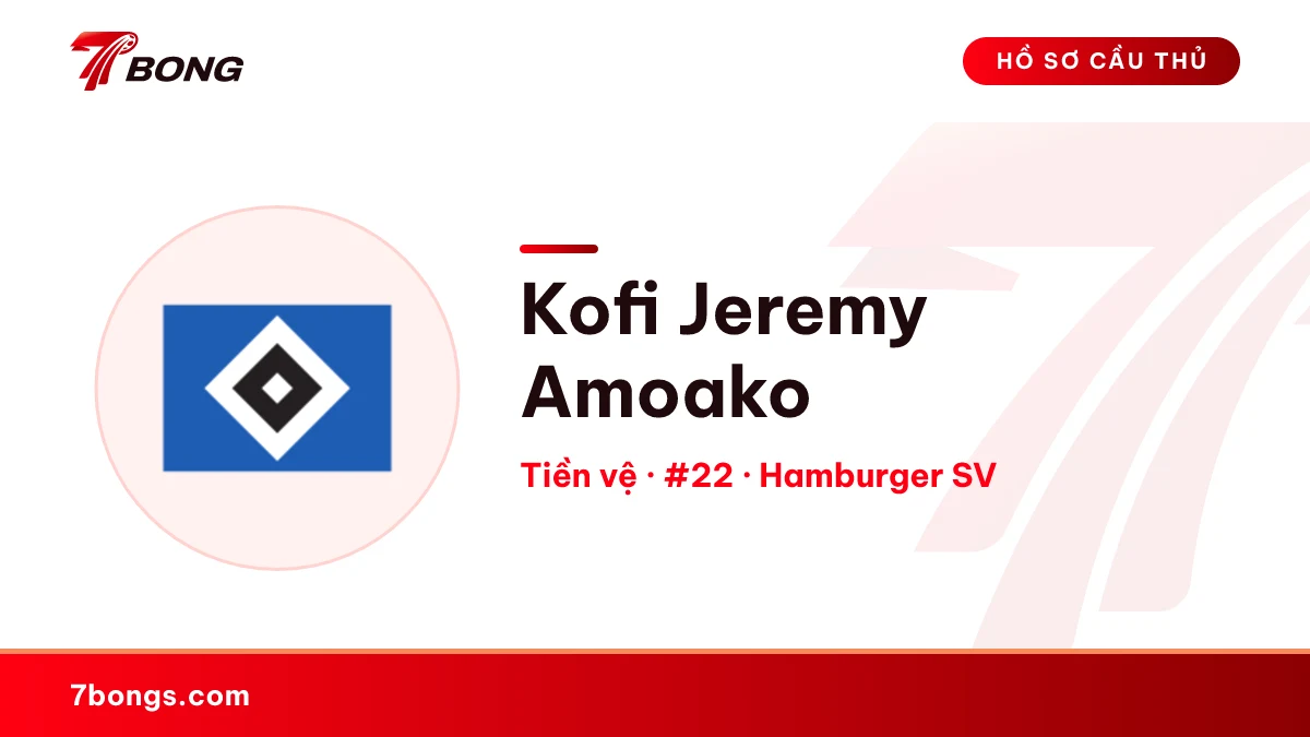 Kofi Jeremy Amoako — Hamburger SV